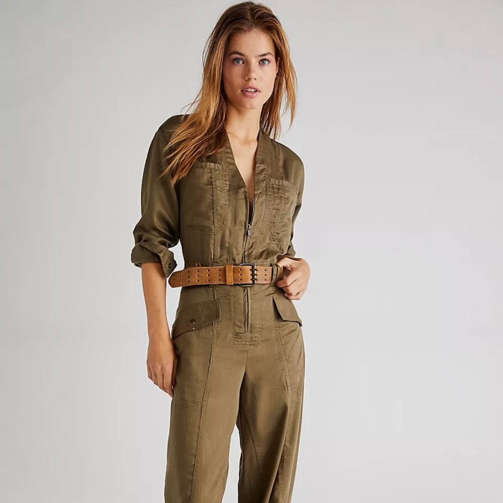 FREE PEOPLE Time For Me One-Piece Jumpsuit